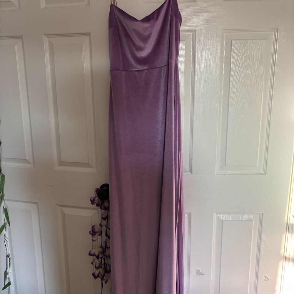 Lulu's Lavender Maxi Dress